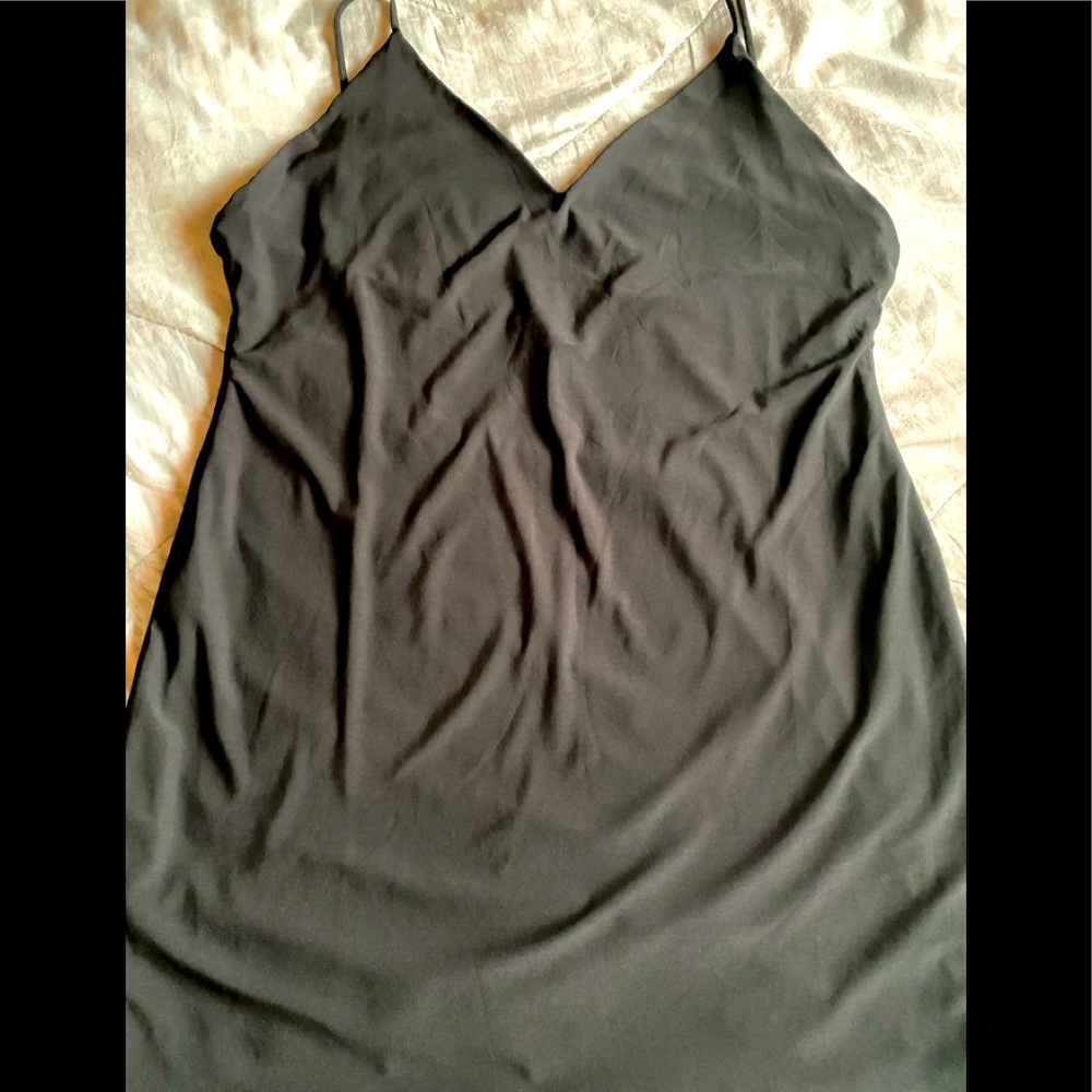 Mini black dress